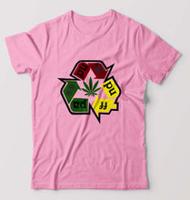 Load image into Gallery viewer, Weed T-Shirt for Men-Light Baby Pink-Ektarfa.online
