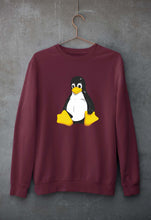 Load image into Gallery viewer, Linux Unisex Sweatshirt for Men/Women-Maroon-Ektarfa.online