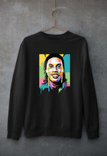 Load image into Gallery viewer, Ronaldinho Unisex Sweatshirt for Men/Women-Black-Ektarfa.online