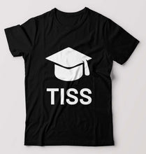Load image into Gallery viewer, Tata Institute of Social Sciences (TISS) T-Shirt for Men-Black-Ektarfa.online