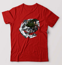 Load image into Gallery viewer, Attack on Titan T-Shirt for Men-Red-Ektarfa.online