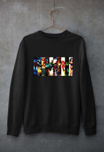 Load image into Gallery viewer, Superhero Unisex Sweatshirt for Men/Women-Black-Ektarfa.online