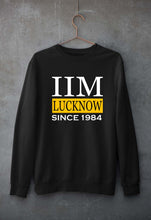 Load image into Gallery viewer, IIM Lucknow Unisex Sweatshirt for Men/Women-Black-Ektarfa.online