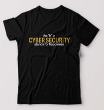 Load image into Gallery viewer, Cyber Security T-Shirt for Men-Black-Ektarfa.online