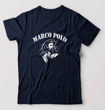 Load image into Gallery viewer, Marco Polo T-Shirt for Men-Navy Blue-Ektarfa.online