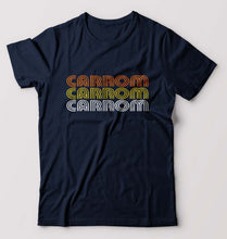 Load image into Gallery viewer, Carrom T-Shirt for Men-Navy Blue-Ektarfa.online