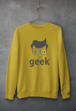 Load image into Gallery viewer, Geek Unisex Sweatshirt for Men/Women-Mustard Yellow-Ektarfa.online