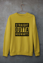 Load image into Gallery viewer, Harry Potter Hogwarts Unisex Sweatshirt for Men/Women-Mustard Yellow-Ektarfa.online