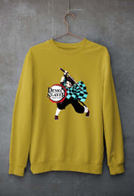 Load image into Gallery viewer, Demon Slayer Unisex Sweatshirt for Men/Women-Mustard Yellow-Ektarfa.online