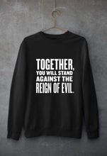 Load image into Gallery viewer, Reign-of-evil Unisex Sweatshirt for Men/Women-Black-Ektarfa.online