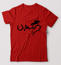 Load image into Gallery viewer, Horse Riding T-Shirt for Men-Red-Ektarfa.online
