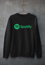 Load image into Gallery viewer, Spotify Unisex Sweatshirt for Men/Women-Black-Ektarfa.online