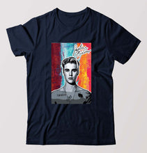 Load image into Gallery viewer, Justin Bieber T-Shirt for Men-Navy Blue-Ektarfa.online