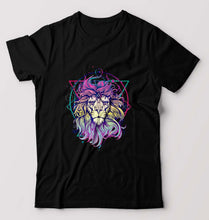 Load image into Gallery viewer, Psychedelic Lion T-Shirt for Men-Black-Ektarfa.online