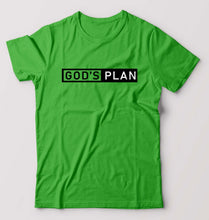 Load image into Gallery viewer, God's plan T-Shirt for Men-flag green-Ektarfa.online