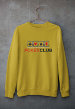 Load image into Gallery viewer, Poker Unisex Sweatshirt for Men/Women-Mustard Yellow-Ektarfa.online