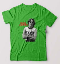 Load image into Gallery viewer, John Lennon T-Shirt for Men-flag green-Ektarfa.online