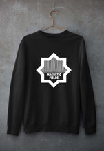 Load image into Gallery viewer, Magnetic fields Unisex Sweatshirt for Men/Women-Black-Ektarfa.online