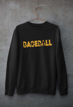 Load image into Gallery viewer, Baseball Unisex Sweatshirt for Men/Women-Black-Ektarfa.online