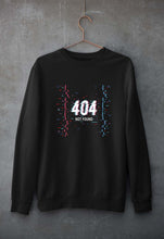 Load image into Gallery viewer, 404 Unisex Sweatshirt for Men/Women-Black-Ektarfa.online