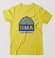 Load image into Gallery viewer, IIMA Ahmedabad T-Shirt for Men-Yellow-Ektarfa.online