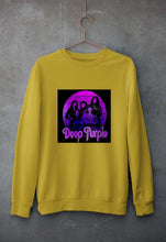Load image into Gallery viewer, Deep Purple Unisex Sweatshirt for Men/Women-Mustard yellow-Ektarfa.online