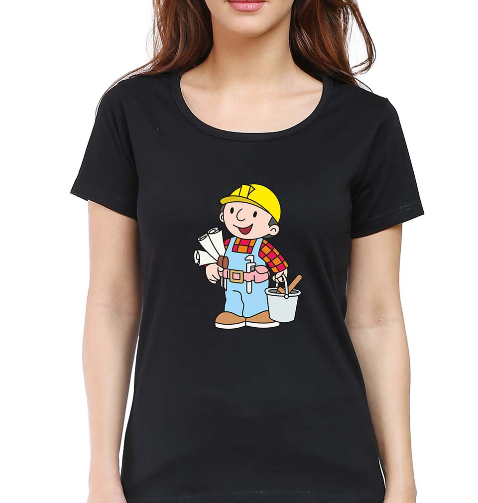 Bob the Builder TShirt for Women Women TShirt Online India