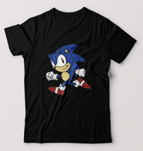 Load image into Gallery viewer, Sonic T-Shirt for Men-Black-Ektarfa.online
