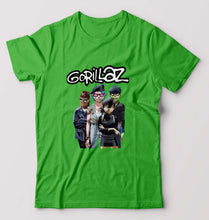 Load image into Gallery viewer, Gorillaz T-Shirt for Men-flag green-Ektarfa.online