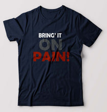 Load image into Gallery viewer, Gym Pain T-Shirt for Men-Navy Blue-Ektarfa.online