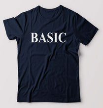 Load image into Gallery viewer, Basic T-Shirt for Men-Navy Blue-Ektarfa.online