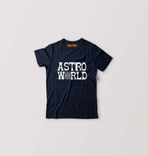 Load image into Gallery viewer, Astroworld Travis Scott Kids T-Shirt for Boy/Girl-Navy Blue-Ektarfa.online