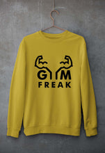 Load image into Gallery viewer, Gym Unisex Sweatshirt for Men/Women-Mustard yellow-Ektarfa.online