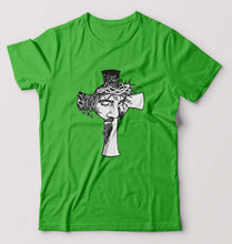 Load image into Gallery viewer, Jesus T-Shirt for Men-flag green-Ektarfa.online