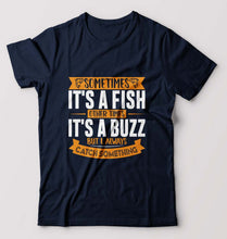 Load image into Gallery viewer, Fishing T-Shirt for Men-Navy Blue-Ektarfa.online