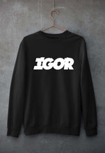 Load image into Gallery viewer, Igor Unisex Sweatshirt for Men/Women-Black-Ektarfa.online
