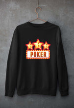 Load image into Gallery viewer, Poker Unisex Sweatshirt for Men/Women-Black-Ektarfa.online