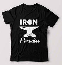 Load image into Gallery viewer, Iron Paradise T-Shirt for Men-Black-Ektarfa.online