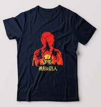 Load image into Gallery viewer, Attack on Titan T-Shirt for Men-Navy Blue-Ektarfa.online