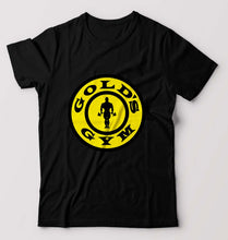 Load image into Gallery viewer, Gold's Gym T-Shirt for Men-Black-Ektarfa.online