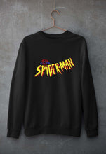 Load image into Gallery viewer, Spiderman Superhero Unisex Sweatshirt for Men/Women-Black-Ektarfa.online