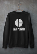 Load image into Gallery viewer, Cat Power Unisex Sweatshirt for Men/Women-Black-Ektarfa.online