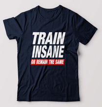 Load image into Gallery viewer, Gym T-Shirt for Men-Navy Blue-Ektarfa.online
