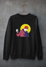 Load image into Gallery viewer, Divine Unisex Sweatshirt for Men/Women-Black-Ektarfa.online