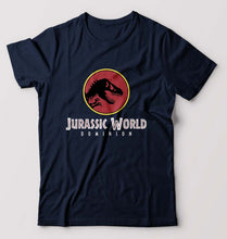 Load image into Gallery viewer, Jurassic World T-Shirt for Men-Navy Blue-Ektarfa.online