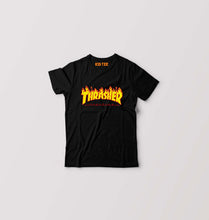 Load image into Gallery viewer, Thrasher Kids T-Shirt for Boy/Girl-Black-Ektarfa.online