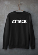Load image into Gallery viewer, Attack Unisex Sweatshirt for Men/Women-Black-Ektarfa.online