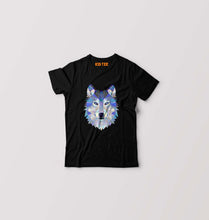 Load image into Gallery viewer, Wolf Kids T-Shirt for Boy/Girl-Black-Ektarfa.online