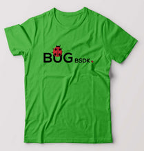 Load image into Gallery viewer, Bug Bsdk T-Shirt for Men-flag green-Ektarfa.online