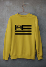 Load image into Gallery viewer, Nine Inch Nails Unisex Sweatshirt for Men/Women-Mustard Yellow-Ektarfa.online